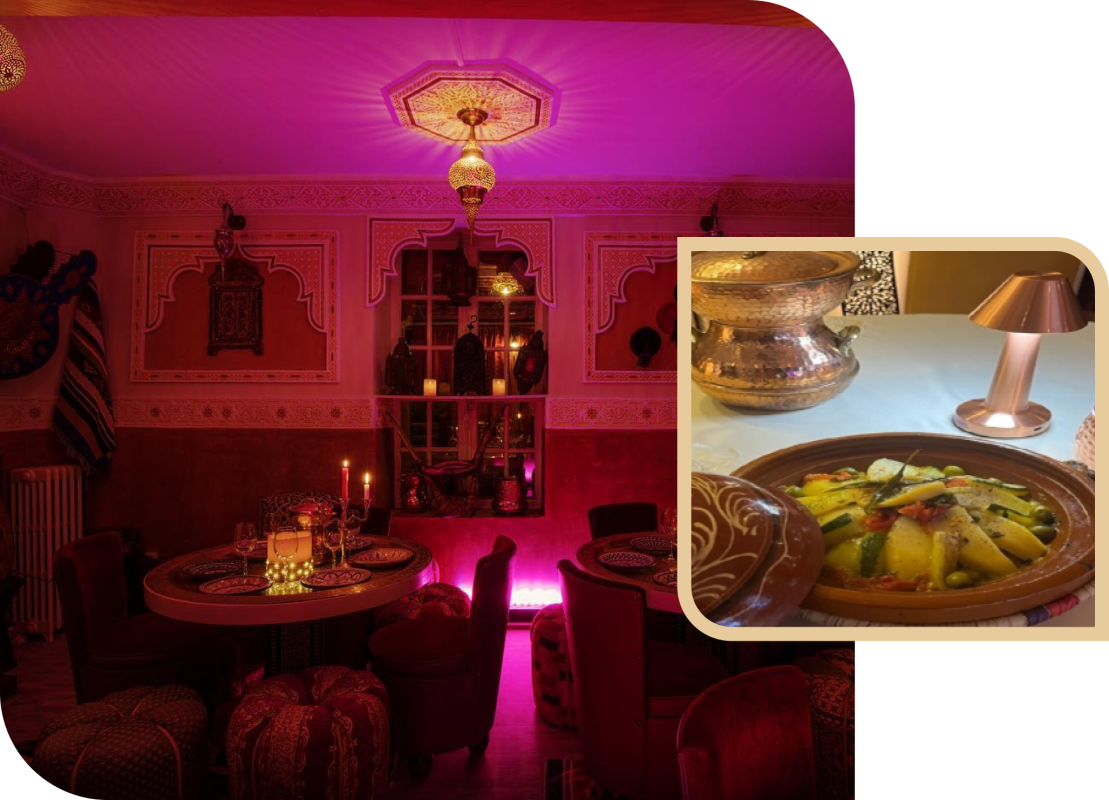 Le restaurant - Le Souk De L´Atlas - Restaurant RUNGIS - Restaurant Oriental RUNGIS - Restaurant Marocain RUNGIS - Resto Rungis